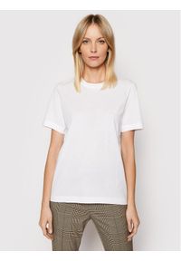 BOSS - Boss T-Shirt Ecosa 50457259 Biały Relaxed Fit. Kolor: biały. Materiał: bawełna