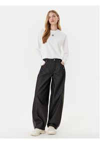 Adidas - adidas Jeansy Premium Essentials JV7773 Czarny Wide Leg. Kolor: czarny #5