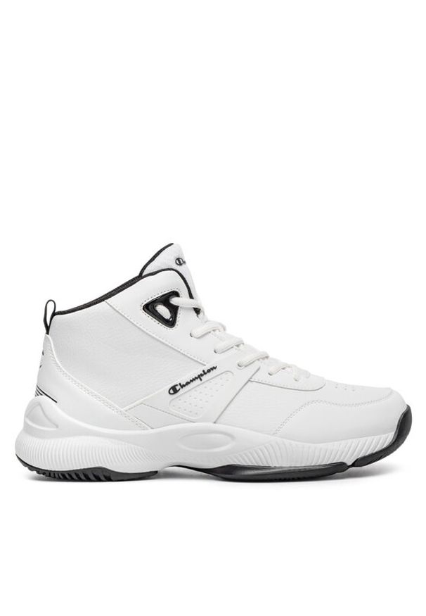 Champion Sneakersy ACADEMY MID CUT SHOE S22399-WW001 Biały. Kolor: biały. Materiał: materiał