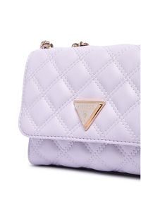Guess Torebka Giully II Mini HWQG96 73740 Fioletowy. Kolor: fioletowy. Materiał: skórzane #5