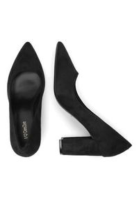 DeeZee Czółenka DZ0010 Czarny. Kolor: czarny. Materiał: materiał #3