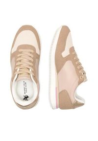 Beverly Hills Polo Club Sneakersy W-VSS24003 Beżowy. Kolor: beżowy. Materiał: materiał #2