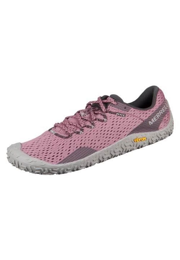 Buty do biegania damskie Merrell J067720burlwood. Zapięcie: sznurówki. Kolor: różowy. Materiał: materiał, syntetyk. Szerokość cholewki: normalna