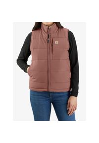 Kamizelka ocieplana damska Carhartt Relaxed Fit Montana Insulated Vest. Kolor: różowy