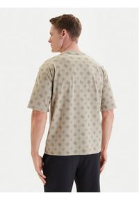 Guess T-Shirt Z6GI07 K2852 Beżowy Relaxed Fit. Kolor: beżowy. Materiał: bawełna #4