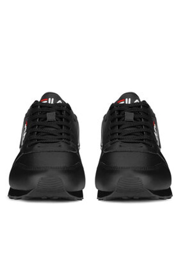 Fila Sneakersy Orbit 1010263-12V Czarny. Kolor: czarny. Materiał: skóra