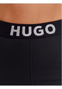 Hugo Legginsy 50488442 Czarny Extra Slim Fit. Kolor: czarny. Materiał: syntetyk