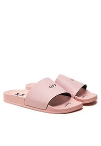 OFF-WHITE - Off-White Klapki OWIC002F22MAT0013000 Różowy. Kolor: różowy