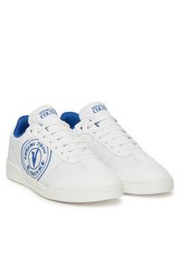 Versace Jeans Couture Sneakersy 78YA3SD1 Biały. Kolor: biały. Materiał: materiał #2