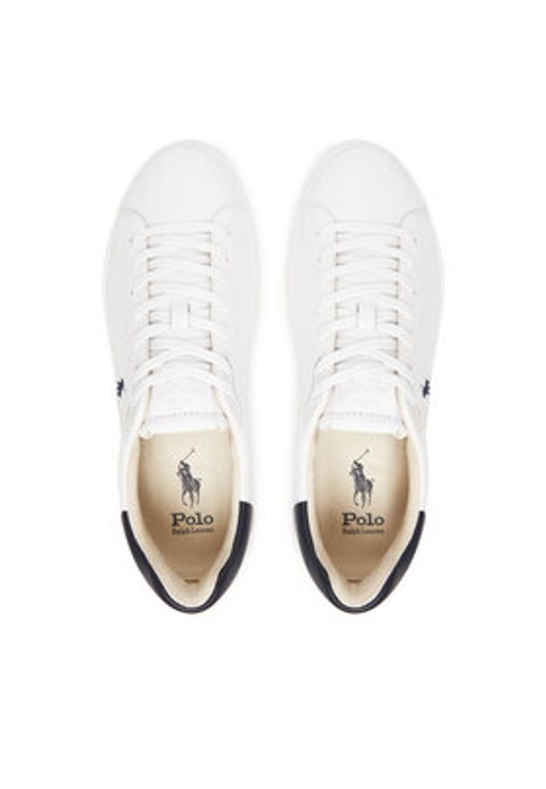 Polo Ralph Lauren Sneakersy 809974097001 Biały. Kolor: biały. Materiał: skóra