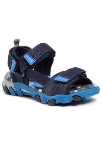 Sandały Superfit 0-600101-8000 M Blau/Blau. Kolor: niebieski. Materiał: materiał #1