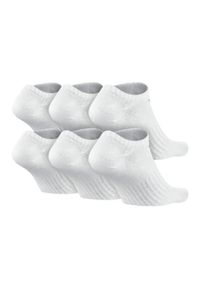 Nike - Męskie Lekkie Skarpetki Na Co Dzień (zestaw 6 Sztuk). Kolor: biały. Sport: turystyka piesza #2