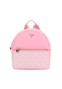 Guess Plecak Backpack J3GZ16 WFEN0 Różowy. Kolor: różowy. Materiał: skóra