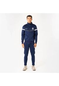 Dres treningowy Real Madrid męski 25/26 - granatowy. Kolor: niebieski, wielokolorowy. Materiał: dresówka. Sport: fitness, piłka nożna #1