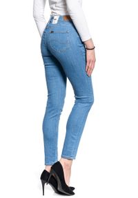 Lee - LEE SCARLETT SKINNY DAMSKIE SPODNIE JEANSOWE BRIGHT BLUE L526MANT