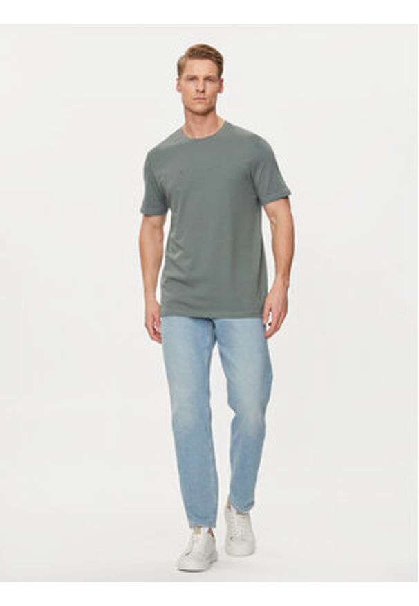 4f - 4F T-Shirt 4FWSS24TTSHM1283 Zielony Regular Fit. Kolor: zielony. Materiał: bawełna