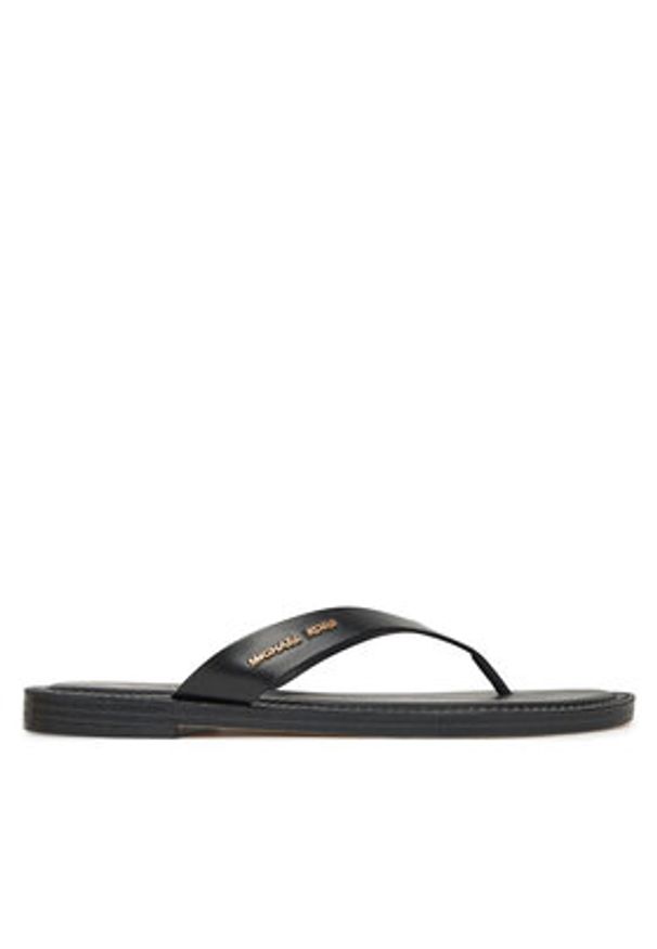 MICHAEL Michael Kors Japonki Koko 40S5KOFA1L Czarny. Kolor: czarny. Materiał: skóra