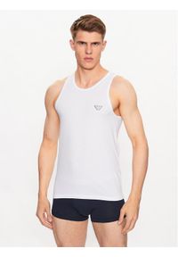Koszulka piżamowa Emporio Armani Underwear. Kolor: biały #1