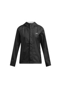 Kurtka wodoodporna damska Under Armour Stormproof Cloudstrike 2.0. Kolor: czarny, wielokolorowy, biały. Materiał: materiał. Sport: bieganie #1