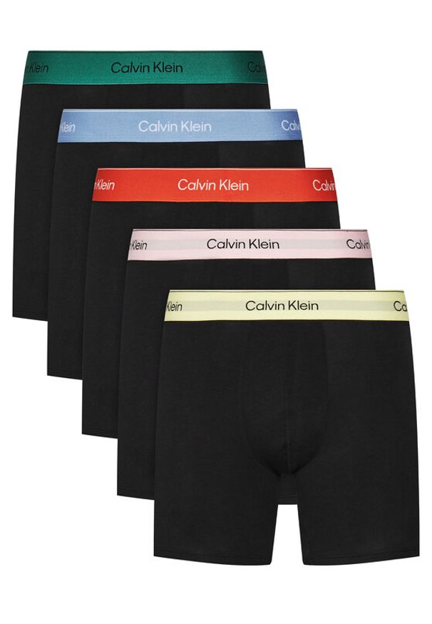 Calvin Klein Underwear Komplet 5 par bokserek LV00NB4231 Czarny. Kolor: czarny. Materiał: bawełna
