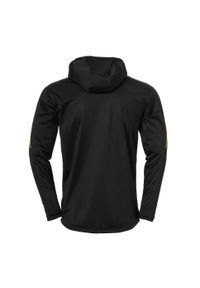 UHLSPORT - Kurtka dziecięca z kapturem Uhlsport Stream 22. Typ kołnierza: kaptur. Kolor: żółty, wielokolorowy, czarny. Materiał: dresówka. Sport: piłka nożna #2