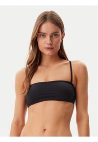 Calvin Klein Swimwear Góra od bikini KW0KW02845 Czarny. Kolor: czarny. Materiał: syntetyk