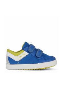 Geox - Buty dziecięce. Nosek buta: okrągły. Zapięcie: rzepy. Kolor: niebieski. Materiał: syntetyk, materiał, skóra ekologiczna, guma. Szerokość cholewki: normalna #1