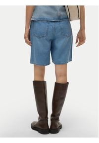 Vero Moda Szorty jeansowe Villa 10326196 Niebieski Loose Fit. Kolor: niebieski. Materiał: bawełna #4