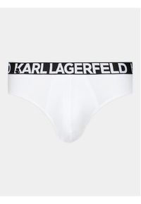 Karl Lagerfeld - KARL LAGERFELD Komplet 3 par slipów Full Elastic Brief Set (3X) 235M2114 Czarny. Kolor: czarny. Materiał: bawełna #5