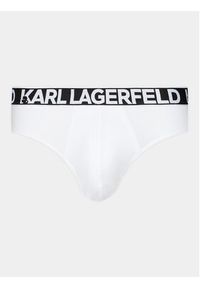 Karl Lagerfeld - KARL LAGERFELD Komplet 3 par slipów Full Elastic Brief Set (3X) 235M2114 Czarny. Kolor: czarny. Materiał: bawełna