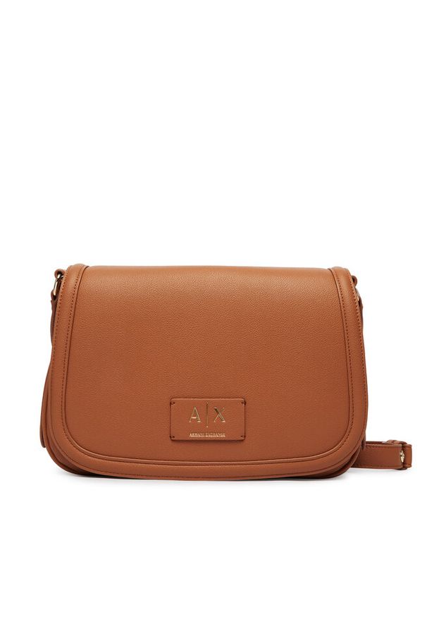 Torebka Armani Exchange. Kolor: brązowy