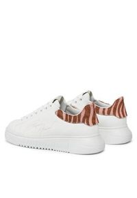 Emporio Armani Sneakersy X3X024 XN388 R297 Biały. Kolor: biały. Materiał: skóra #3