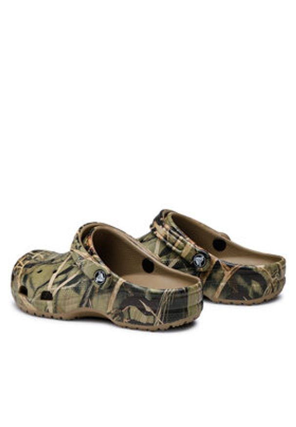 Crocs Klapki Classic Realtree 12132 Zielony. Kolor: zielony