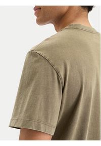 Calvin Klein Jeans T-Shirt LV04RB824G Zielony Regular Fit. Kolor: zielony. Materiał: bawełna #4