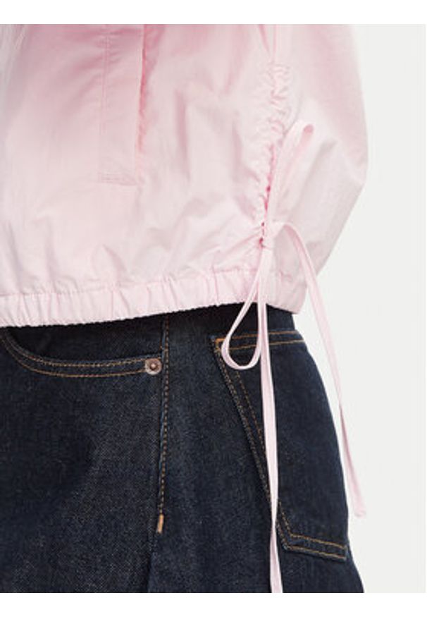 Tommy Jeans Kurtka przejściowa DW0DW22325 Różowy jasny Regular Fit. Kolor: różowy. Materiał: syntetyk