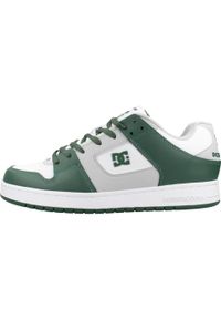 DC Shoes - Tenisówki Dc Model Manteca Se Kolor Zielony. Kolor: zielony. Materiał: tkanina, skóra