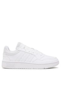 Adidas - adidas Sneakersy Hoops 3.0 GW3036 Biały. Kolor: biały. Materiał: skóra #1