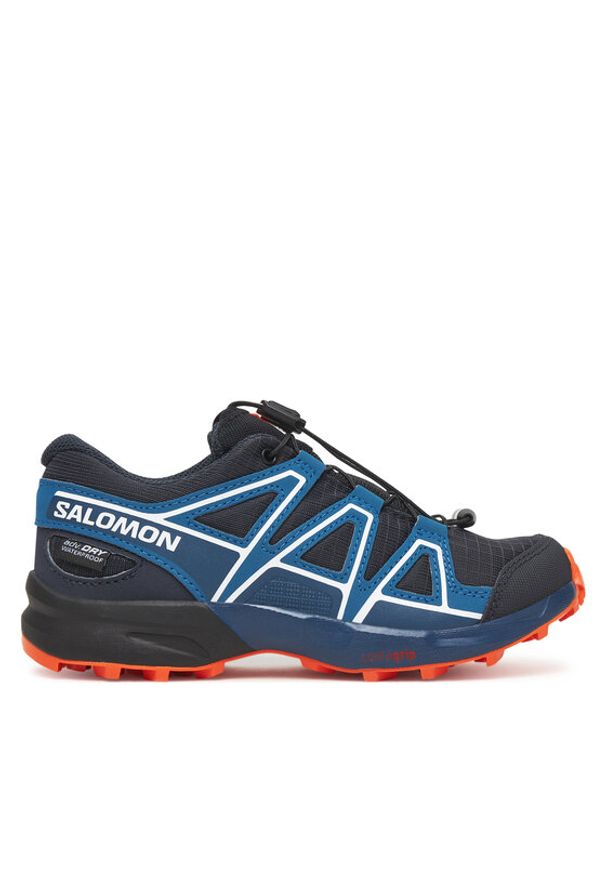 salomon - Salomon Buty do biegania Speedcross Waterproof L47856700 Czarny. Kolor: czarny. Materiał: materiał. Model: Salomon Speedcross