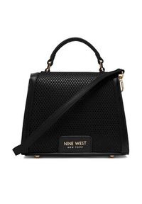 Nine West Torebka CEO-Wall Street Glow-KY318 Czarny. Kolor: czarny. Styl: street #4