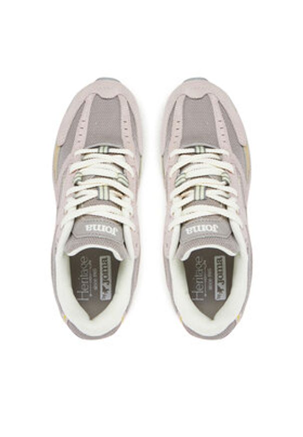 Joma Sneakersy Rt50 2524 RRT50LS2524 Brązowy. Kolor: brązowy. Materiał: materiał