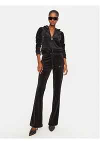 Juicy Couture Spodnie dresowe Regal Lisa JCBBJ224829 Czarny Flare Fit. Kolor: czarny. Materiał: syntetyk #5