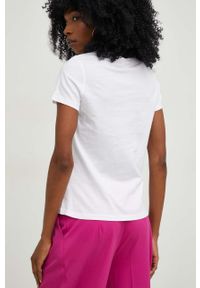 Answear Lab t-shirt bawełniany X kolekcja limitowana SISTERHOOD kolor biały. Okazja: na co dzień. Kolor: biały. Materiał: bawełna. Styl: wakacyjny #2