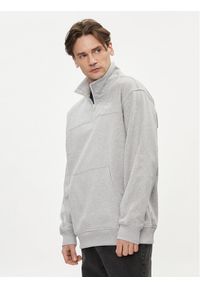 The North Face Bluza Essential NF0A87FC Szary Relaxed Fit. Kolor: szary. Materiał: bawełna #1