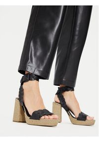 Pepe Jeans Sandały Lenny Braid PLS90652 Czarny. Kolor: czarny. Materiał: skóra #3
