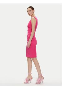 Rinascimento Sukienka codzienna CFC0117416003 Różowy Slim Fit. Okazja: na co dzień. Kolor: różowy. Materiał: syntetyk. Typ sukienki: proste. Styl: casual #5