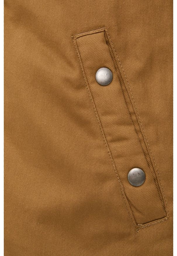 Only & Sons - Parka. Okazja: na co dzień. Kolor: brązowy. Materiał: bawełna. Styl: casual