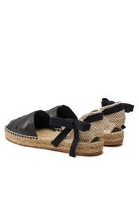 OFF-WHITE - Off-White Espadryle OWIB015S23LEA0011010 Czarny. Kolor: czarny. Materiał: skóra #3