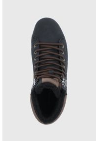 O'Neill Buty kolor czarny na płaskiej podeszwie. Nosek buta: okrągły. Zapięcie: sznurówki. Kolor: czarny. Szerokość cholewki: normalna. Obcas: na płaskiej podeszwie #2