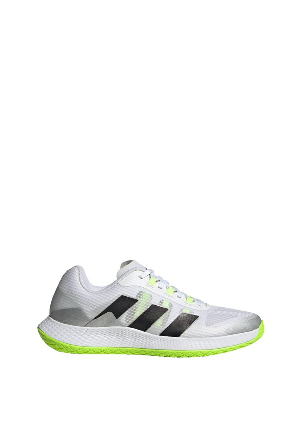 Buty do siatkówki dla dorosłych Adidas Forcebounce. Kolor: biały, wielokolorowy, czarny, żółty. Sport: siatkówka
