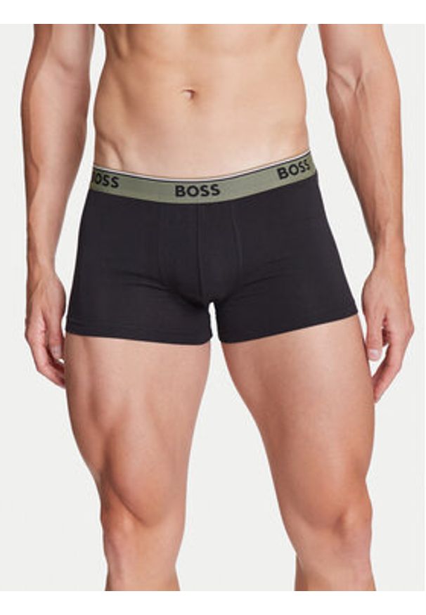 BOSS Komplet 3 par bokserek 50531684 Czarny. Kolor: czarny. Materiał: bawełna